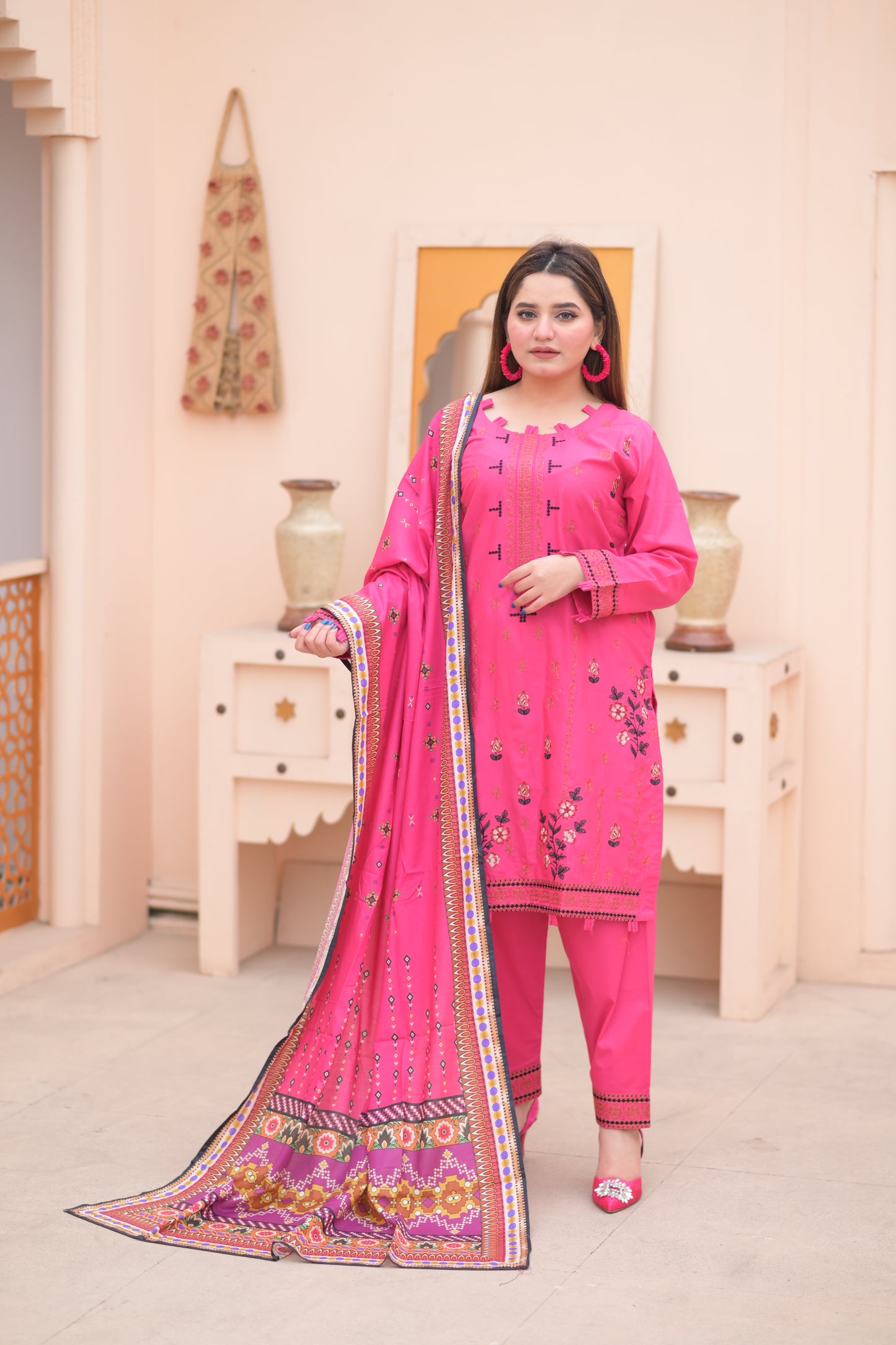 ZOHRA- 3 PC STITCHED