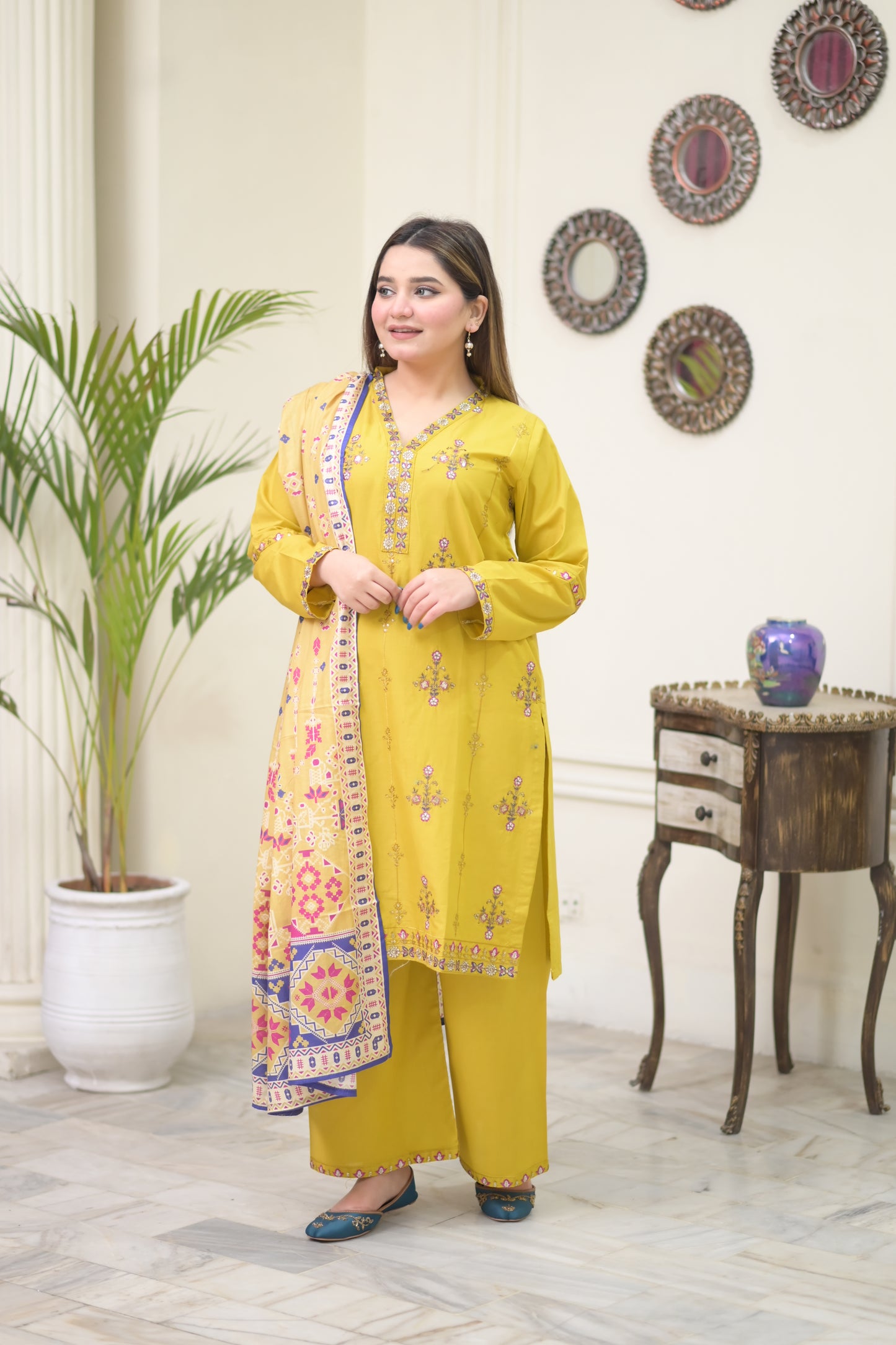 ZOHRA- 3PC STITCHED