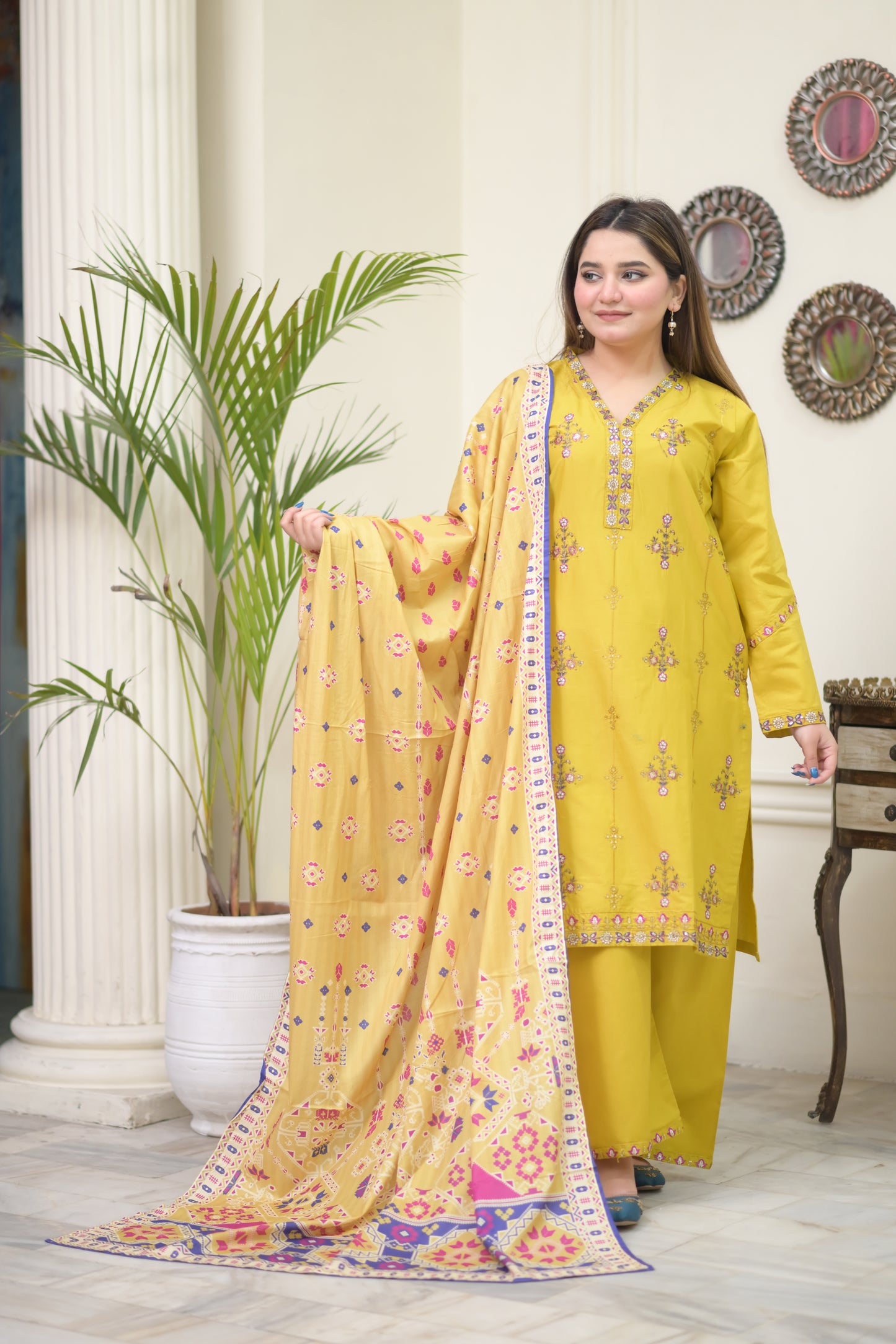 ZOHRA- 3PC STITCHED